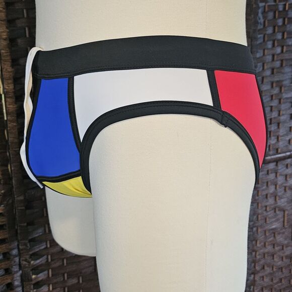 Men's Unbranded Swimwear Color Block size XL - Picture 2 of 4